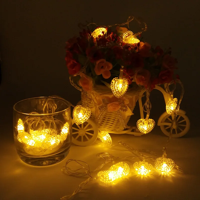 3 м 30 теплый белый на батарейках светодиодные гирлянды Рождественские огни