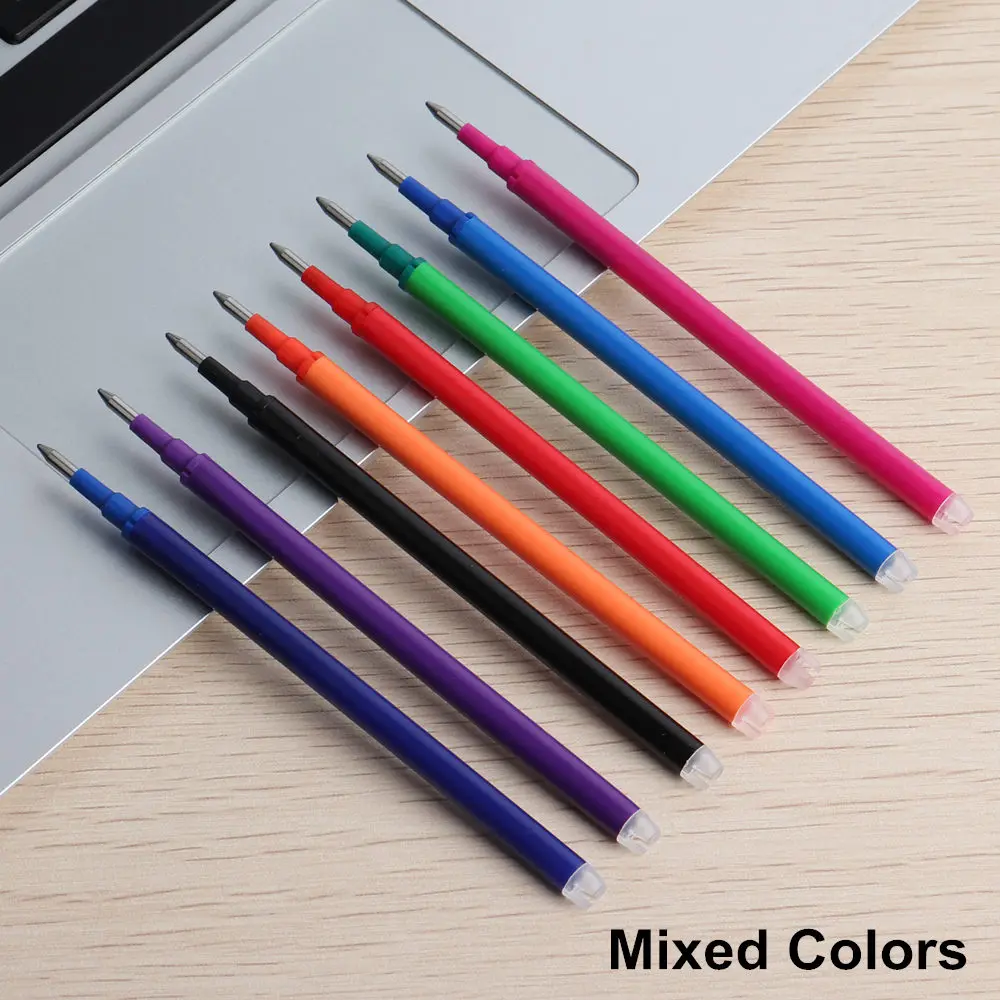 8 шт./компл. genkky стираемая ручка 8 видов стилей Радуга гелевая ручка, для творческого рисования студенческие канцелярские принадлежности 8 цветов Ручка - Цвет: 8PCS Mixed Colors