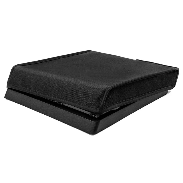 Best Price Soft Dustproof Cover Case For Sony Playstation 4 PS4 Slim Game Console Dust Proof flax Cover Sleeve For Horizonal Place