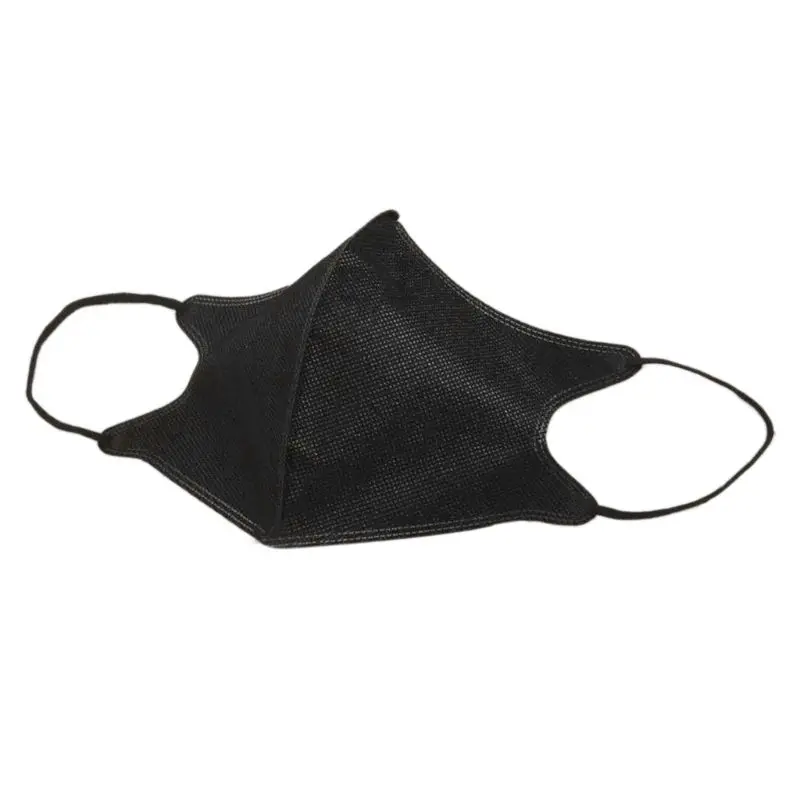 1 шт. PM2.5 медицинский половина лицевая маска одноразовый воздушный фильтр Анти-пыль не из тканого волокна Черная маска для дайвинга