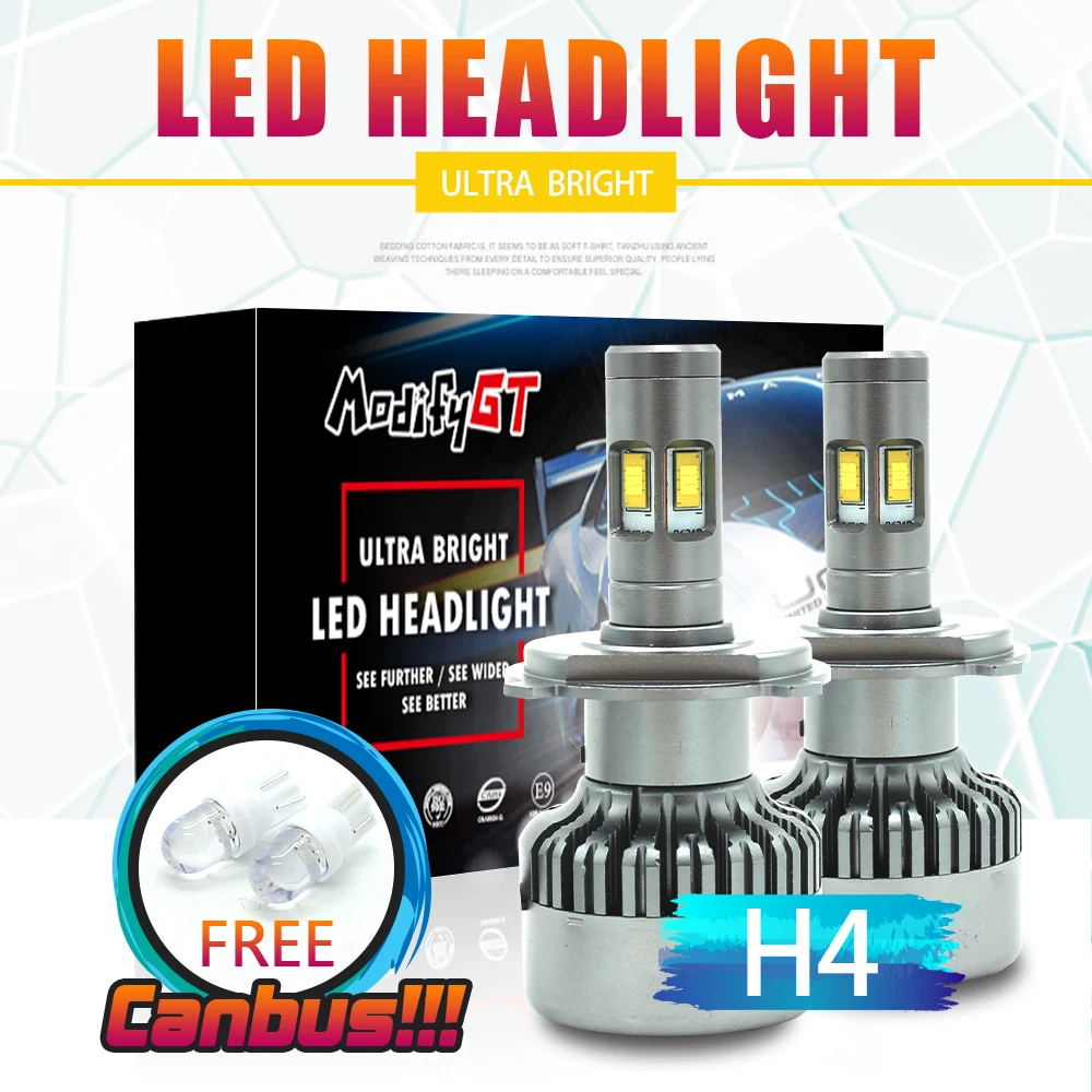 

2018 V10 4 SIDE CSP CHIPS H4 16000LM 160W HIGH POWER SUPER BRIGHT LED CAR HEADLIGHT HEAD LAMP HIGH LOW DUAL H4-3 DRIVING 6000K