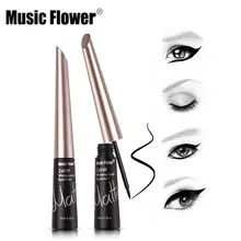 1 шт., новинка, модный бренд Music Flower, водостойкий жидкий карандаш для глаз, 24 часа, Стойкий матовый карандаш для глаз, Быстросохнущий макияж для глаз