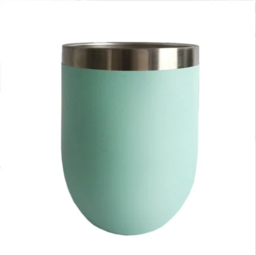 12oz-Egg-Cocktail-Tumbler-Wine-Cup-Stainless-Steel-Metal-Goblet-Mug-Hot