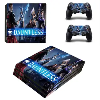 

Game Dauntless PS4 Pro Skin Sticker Decal Vinyl for Playstation 4 Console and Controllers PS4 Pro Skin Sticker