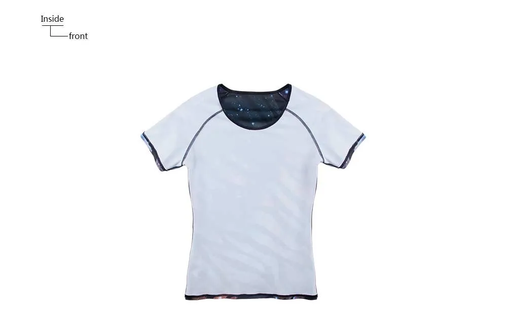 FORUDESIGNS/Фитнес спортивные Для женщин футболка для бега держатель-Французский бульдог печатных Rashgard женской спортивной одежды спортивная, с коротким рукавом, детская одежда