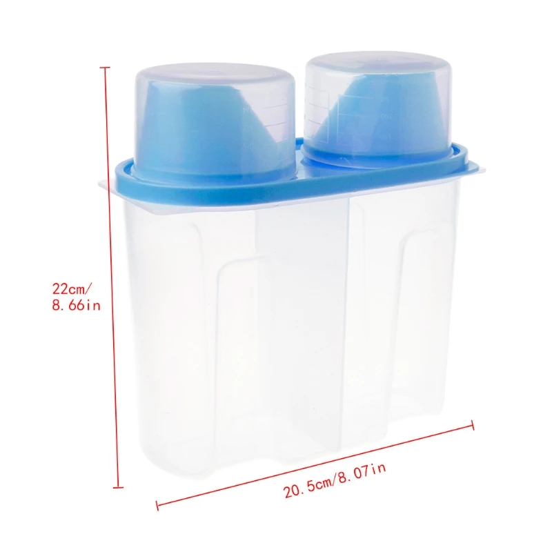 

Plastic Kitchen Food Cereal Grain Bean Rice Storage Box Case Container Dispenser