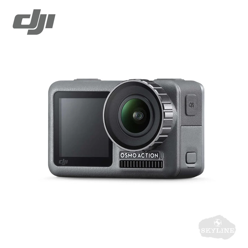 DJI Osmo пульт дистанционного управления для спортивной Cameria двойные экраны 1/2 образования легкой пены. " CMOS 12MP 4K HDR видео 11 м Водонепроницаемый 8 xslow движения UHD качество RockSteady