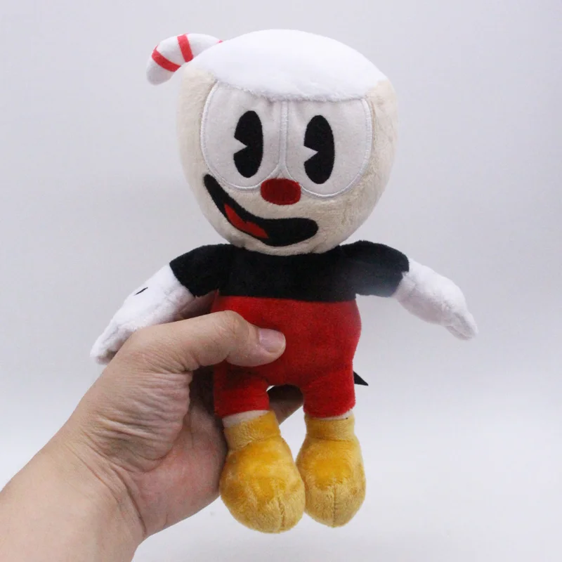 25 см игра Cuphead плюшевая игрушка Mugman плюшевые куклы игрушки для детей|Персонажи