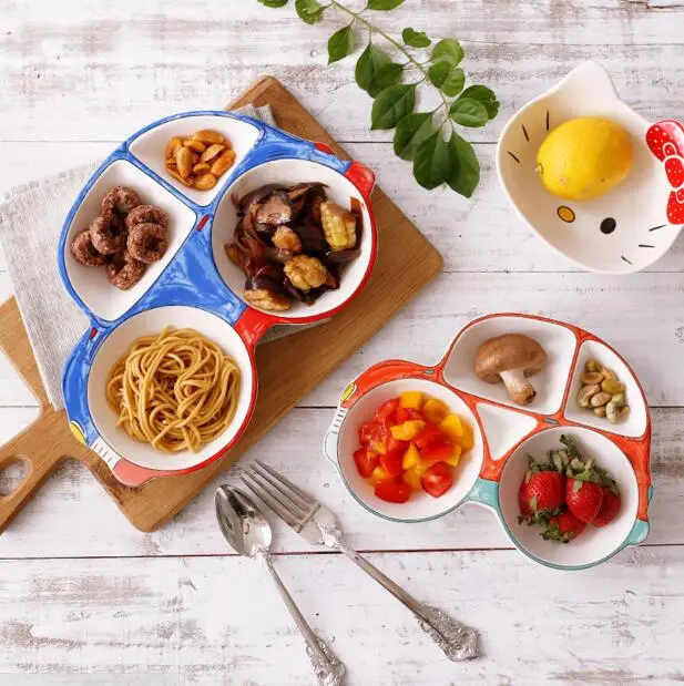 Cartoon Car Piatto Posate Frutta Vassoio Piatto di ...