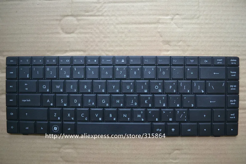 Русский RU Клавиатура для Hp Compaq 15,6 ''625 620 621 CQ620 CQ621 CQ625 черный