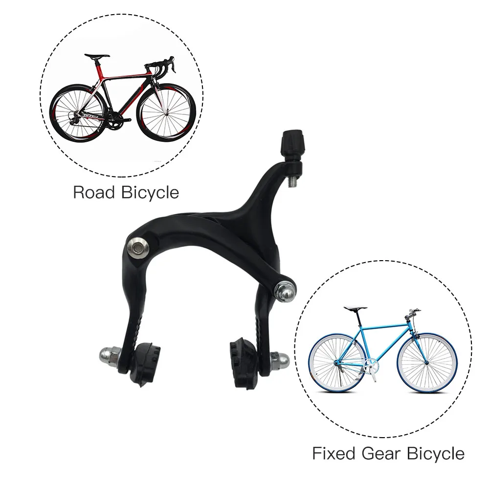 Aluminum Bike U Brake Caliper Front / Rear Long Arm Brake Calipers Bike