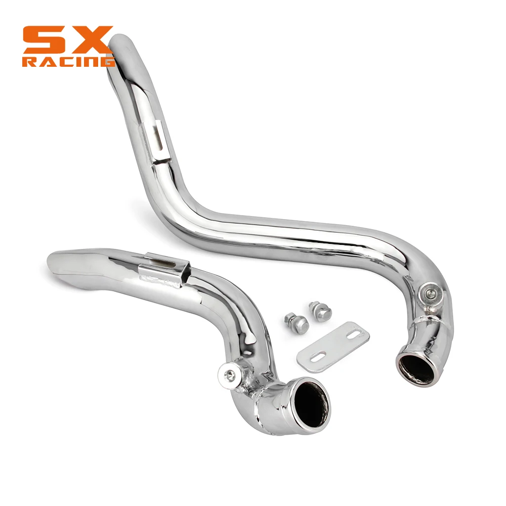 Motorcycle NEW Stainless Steel 2" Drag Exhaust Pipe For Harley Softail