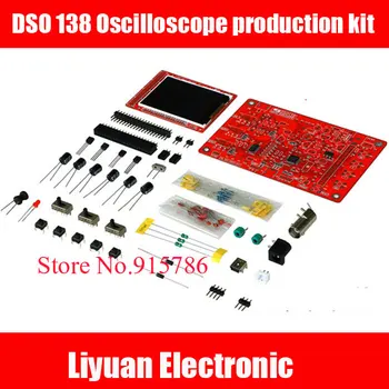 

New version DSO 138 Oscilloscope production kit / electronic training instruments / color TFT screen STM32 oscilloscope