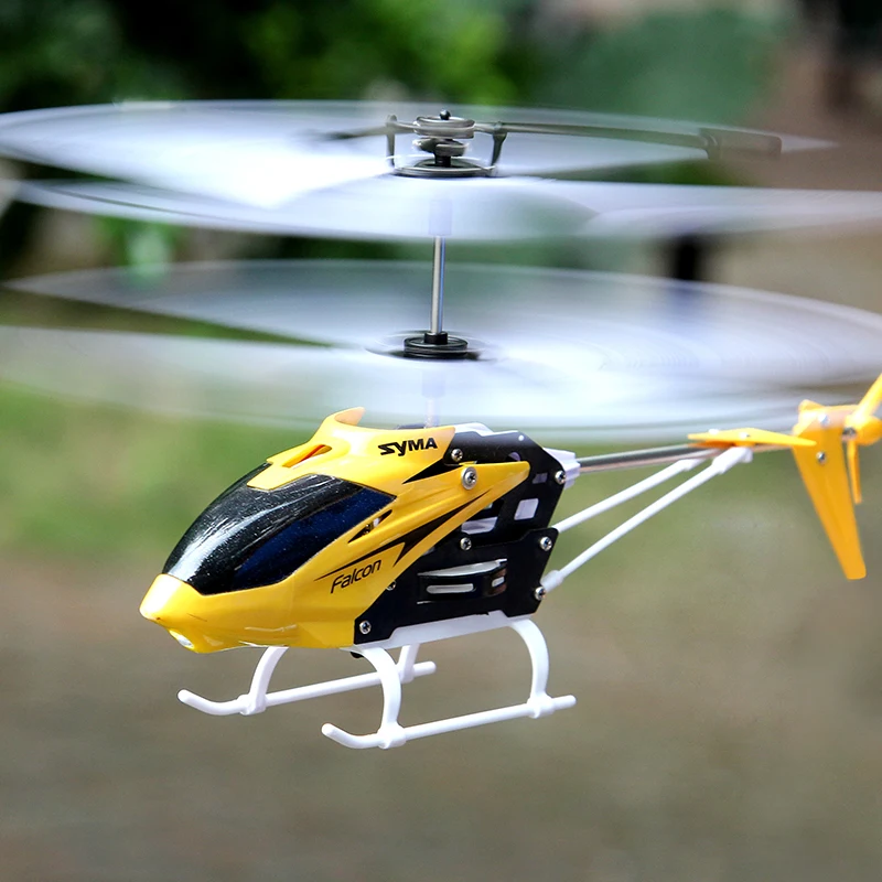 Syma 2 канала Крытый маленький размер RC вертолет с гироскопом, устойчивый беспилотный класс детские игрушки для начинающих Рождественский подарок для ребенка