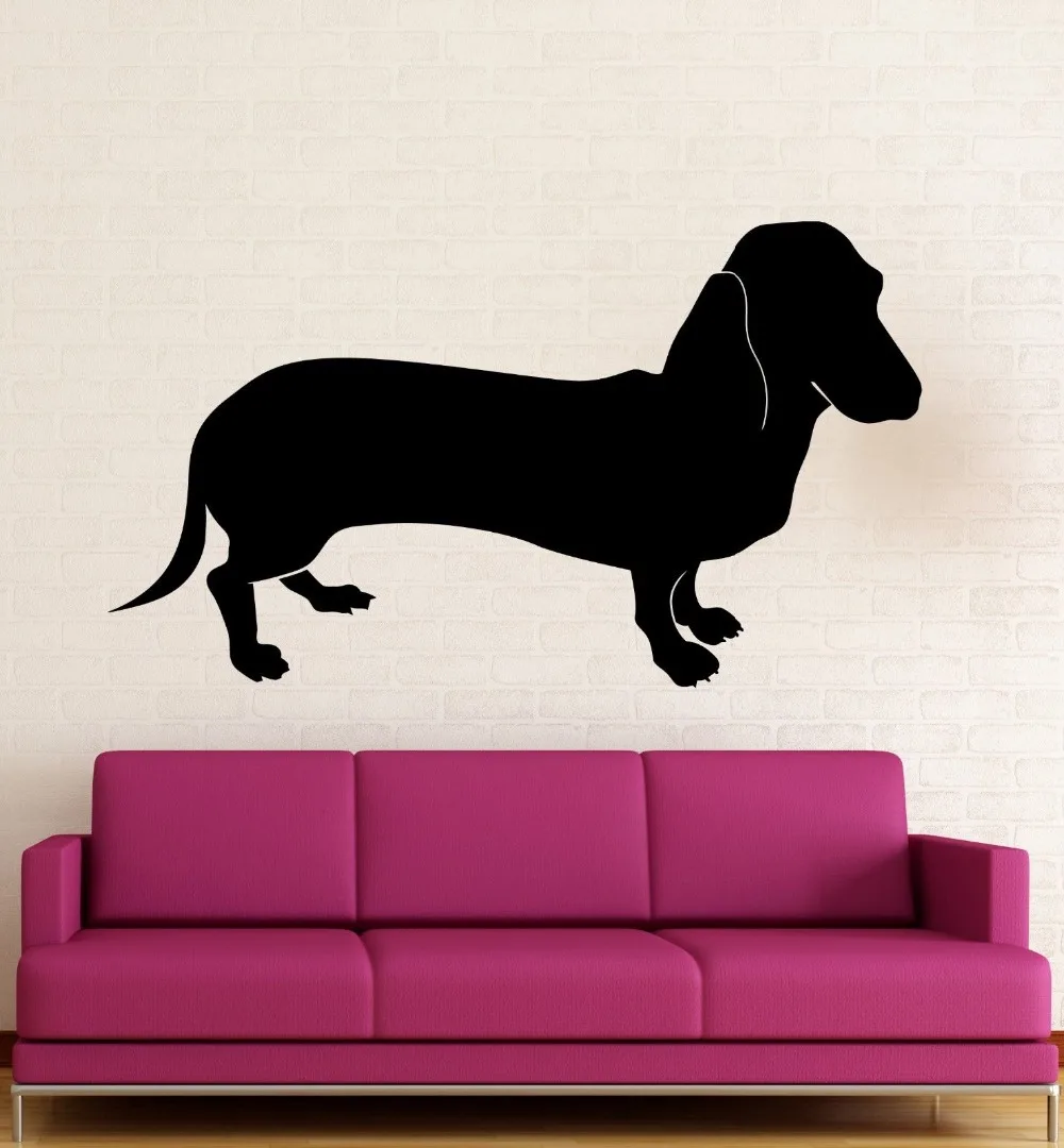 Pet Shop Sticker Dog Decal Muurstickers Posters Vinyl Wall Art Decals Pegatina Quadro Parede Decor Mural | Дом и сад