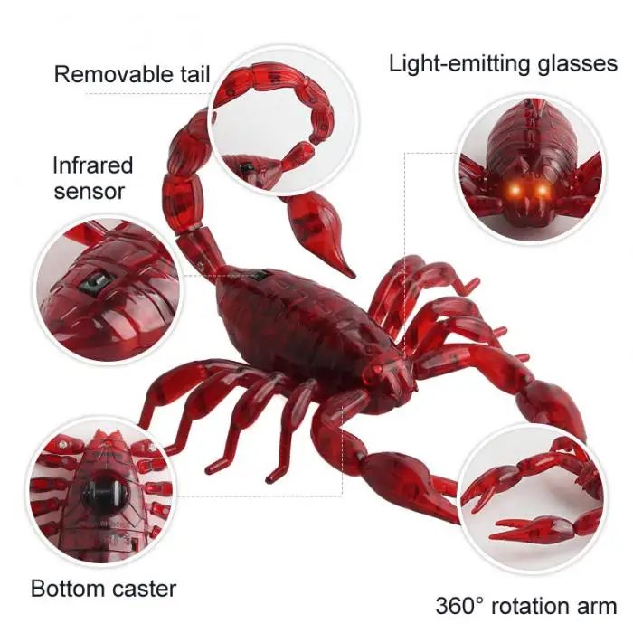 Интересные подделки инфракрасный на дистанционном управлении дистанционное управление страшный Жуткий насекомых игрушечные тараканы