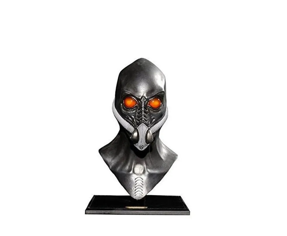 

Alien Mask Halloween Costume Party Masks Oxygen Hood Full Face Mask Cosplay Carnival Adult Latex Mask for Party
