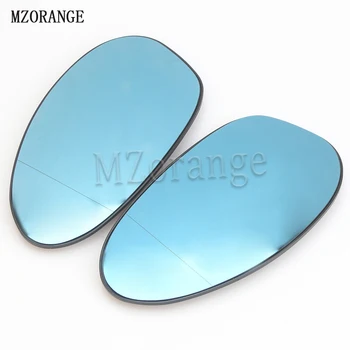 

1 Pair Blue Side Wing Mirror Glass Heat For BMW E90 E92 E91 E93 E82 E88 E86 E85 Z4 #51167157247 51167157246 mirror auto MZORANGE