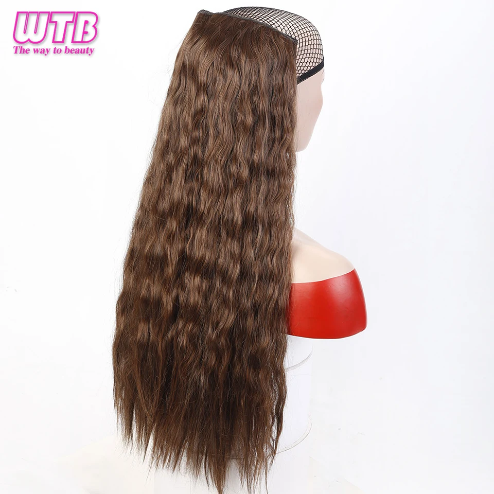 WTB Long Wavy Curly Hair 5 Clip In Hair Extensions for Women Synthetic Kinky Culry Heat Resistant Fake Hair Pieces WTB Long Wavy Curly Hair 5 Clip In Hair Extensions for Women Synthetic Kinky Culry Heat Resistant Fake Hair Pieces