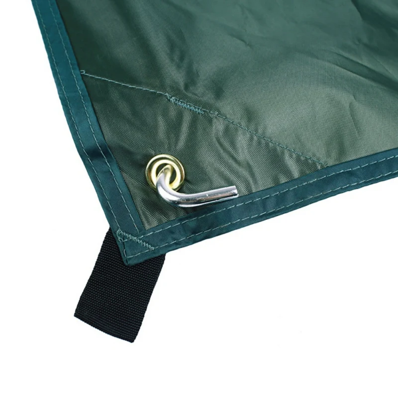 خفيفة قماش القنب في الهواء الطلق التخييم بقاء المأوى الشمس الظل المظلة الفضة طلاء للماء خيمة للشاطئ التخييم بطانية