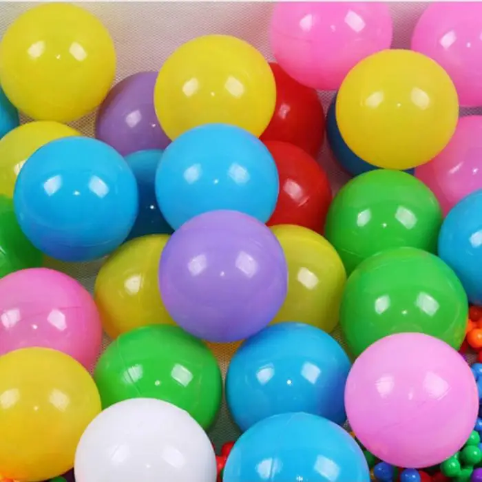 Новинка, 50 шт., красочные мячи, мягкий пластиковый Океанский шар, забавный детский плавательный мяч, игрушечный питомец, водный бассейн, Океанский волнистый мяч, 88