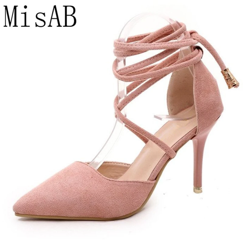 thin strap heeled pumps