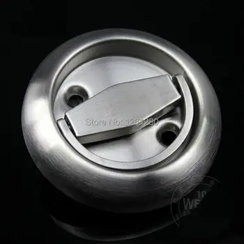 

free shipping stainless steel door handle House Ornamentation Door Hardware Locks Invisibility Door Lock ring handle dark locks