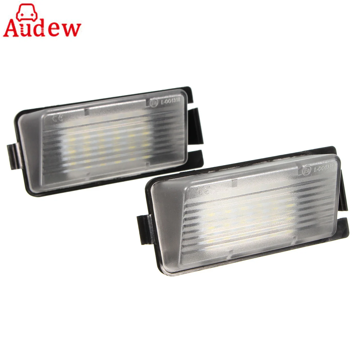 2Pcs White Car LED License Plate Light Replacement Number Plate Lamp For NISSAN 350Z 370Z GTR
