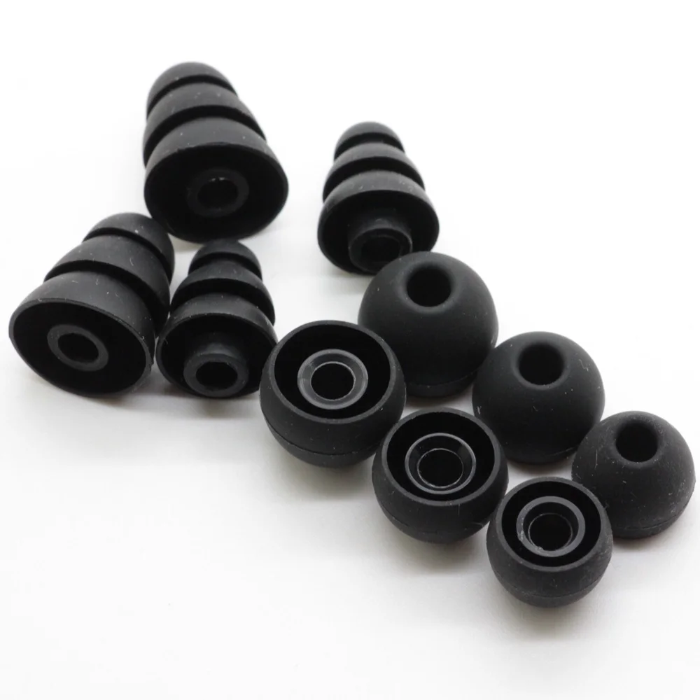 POYATU Replacement Silicone Ear Tips Buds  (6)