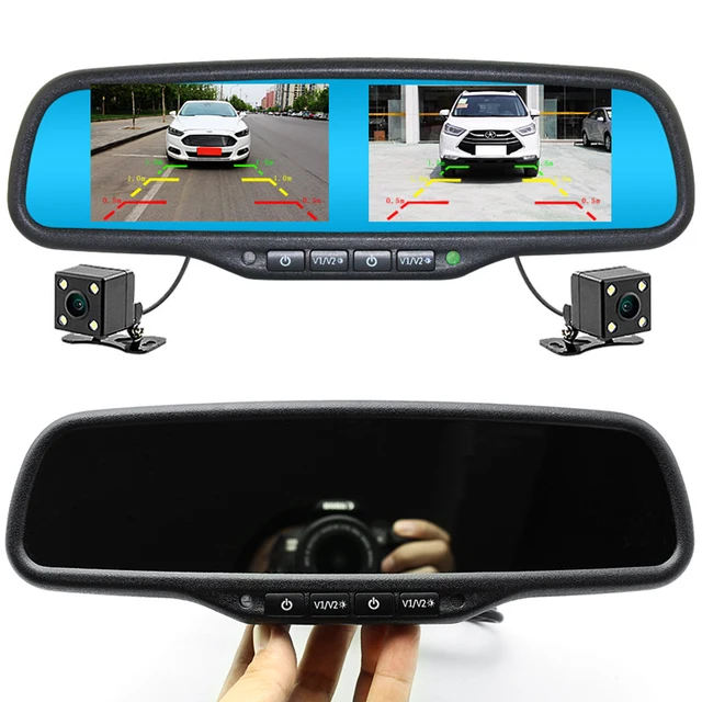 Monitor Per Telecamera Di Retrovisione Auto 4.3 Pollici - Schermo TFT LCD HD Per Parcheggio - Foto 8