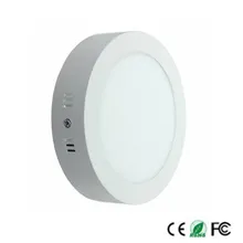 15 Вт светодиодный поверхности Панель светильники Нет Cut Круглый Потолочный светильник Форма 6000 К 4000 К 3000 К AC85-265V светодиодный крытый пятно света