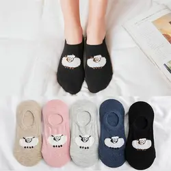 Summer Korean shallow mouth cartoon invisible socks Thin Breathable cotton socks cat fox cartoon animal women's socks short Summer Korean shallow mouth cartoon invisible socks Thin Breathable cotton socks cat fox cartoon animal women's socks short