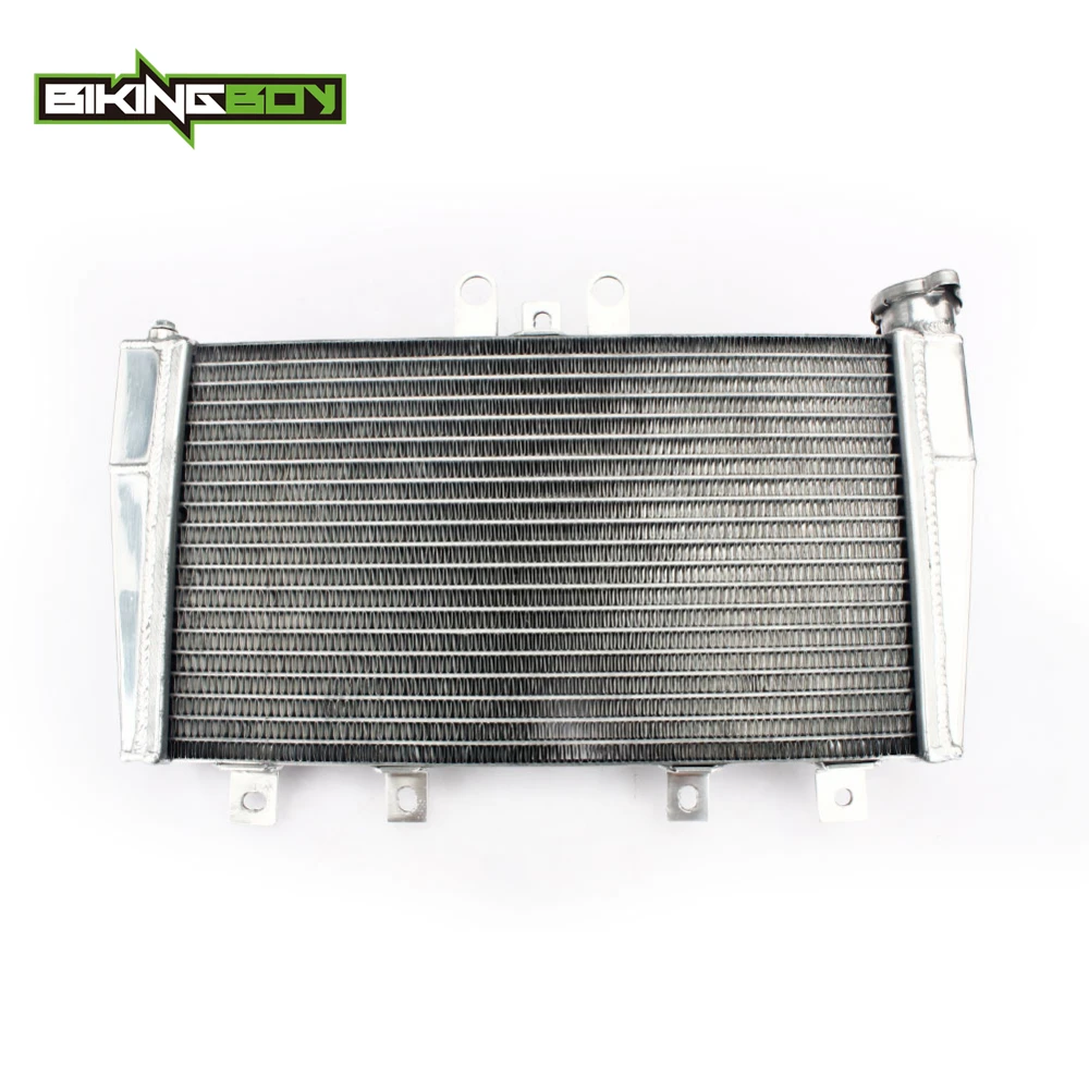 

BIKINGBOY 05 06 07 08 09 10 Engine Radiator for TRIUMPH Speed Triple 1050 Water Cooling Cooler 26mm Alloy Core Motor Replacement