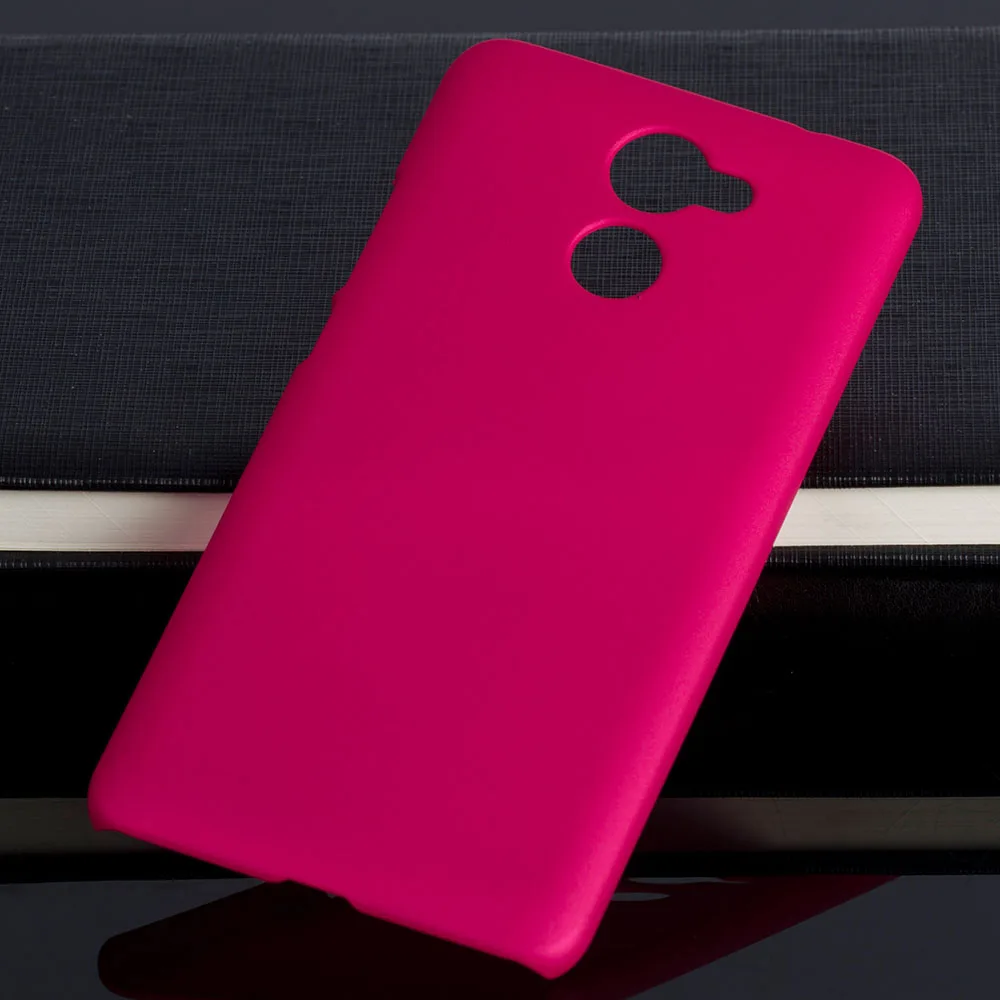 Пластиковая крышка Coque 5,5 для Huawei Y7 Prime чехол для Huawei Y7 Prime Enjoy 7 Holly 4 Plus чехол для задней панели телефона - Цвет: Rose Red