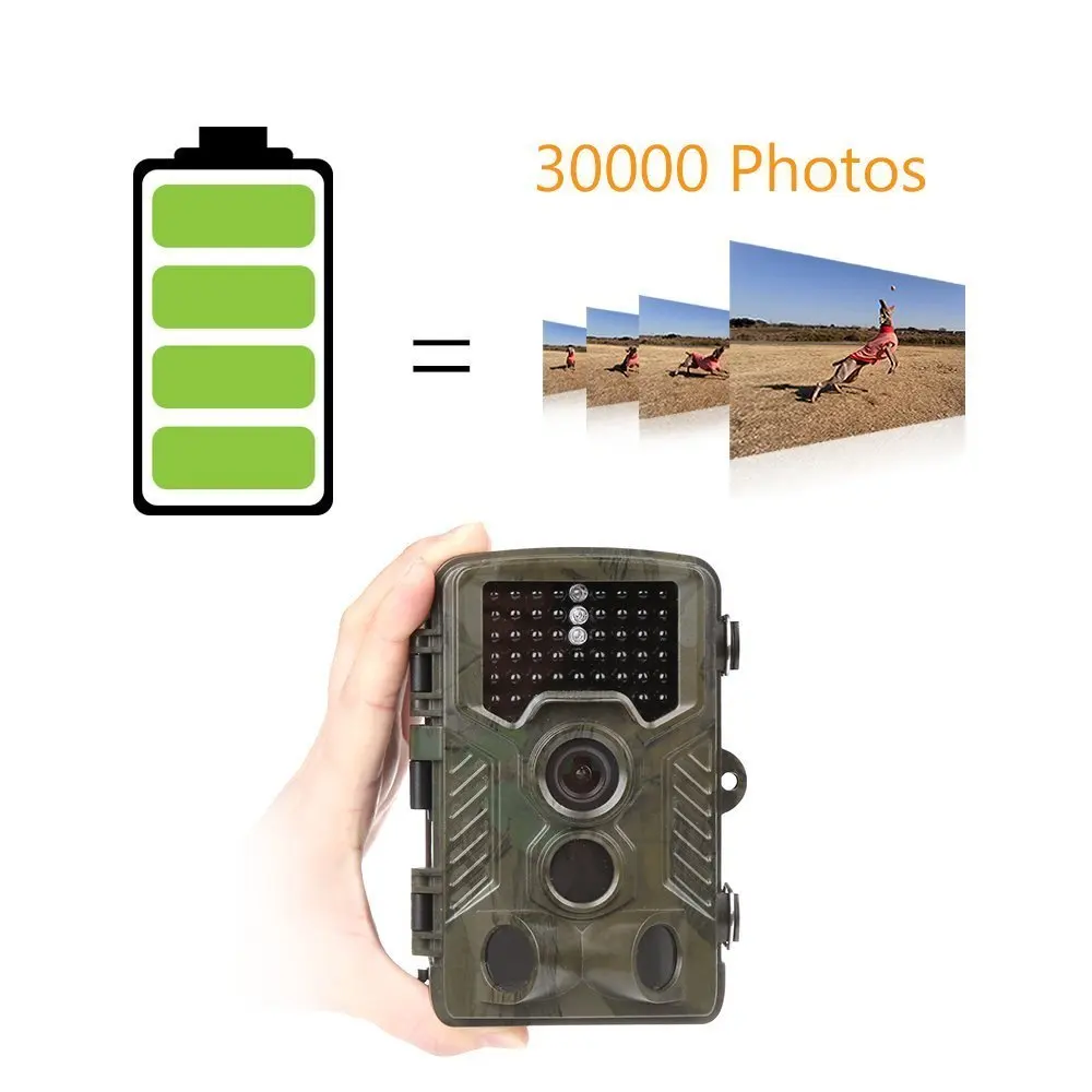 12MP 1080 P дикая игровая камера 46 шт. светодиоды инфракрасные камеры для наблюдения за дикими охотничьими следами с 2,4 ''ЖК-дисплеем камера