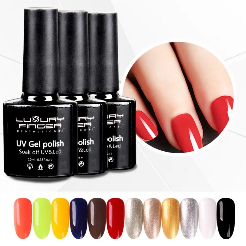 Luxury Finger 10ML Daily Classic Series UV Gel Nail Polish Nail Art ...
