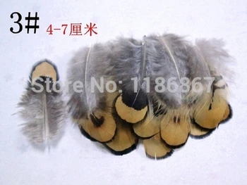 

Free Shipping 100pcs/lot 4-7cm Yellow Color Natural Pheasant Feathers Loose Plumages Jewelry Making Hot Sale KX64