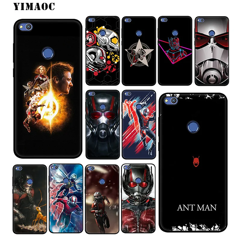 YIMAOC Ant Man Marvel Soft Case for Huawei Honor View 20 10 8X 8 8C 6A 7A 7X 7C Lite Pro Y9 Y7 Y6 Prime 2018 2017 |