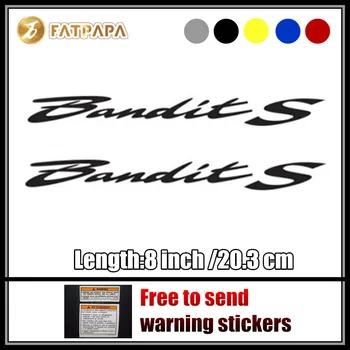 

motorcycle bike Fuel tank Wheels Fairing notebook Luggage helmet MOTO Sticker decals For Suzuki Bandit S 600 650 400 1200 1250