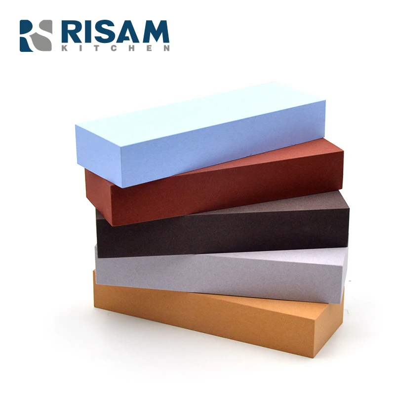 

RISAM SHARP 400 800 1500 2000 3000#1PCS whetstone professional knife sharpener honing sharpening knife stone kitchen tools