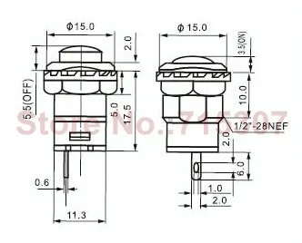push button switch ds-313
