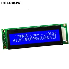 Rheccow 5 v 2002a 20*2 202 персональный модуль lcd дисплей LCM синий черный свет черный персонажа для raspberry pi