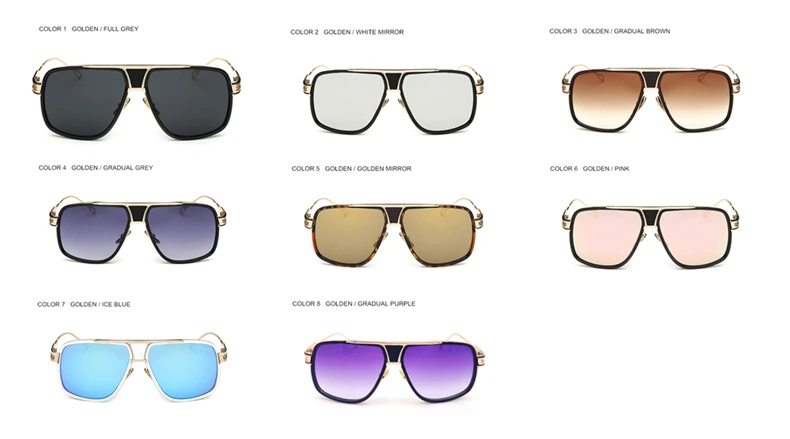 Высококачественные брендовые дизайнерские модные солнцезащитные очки больших размеров с квадратной металлической оправой, роскошные солнцезащитные очки для мужчин и женщин для вождения на пляже SA49