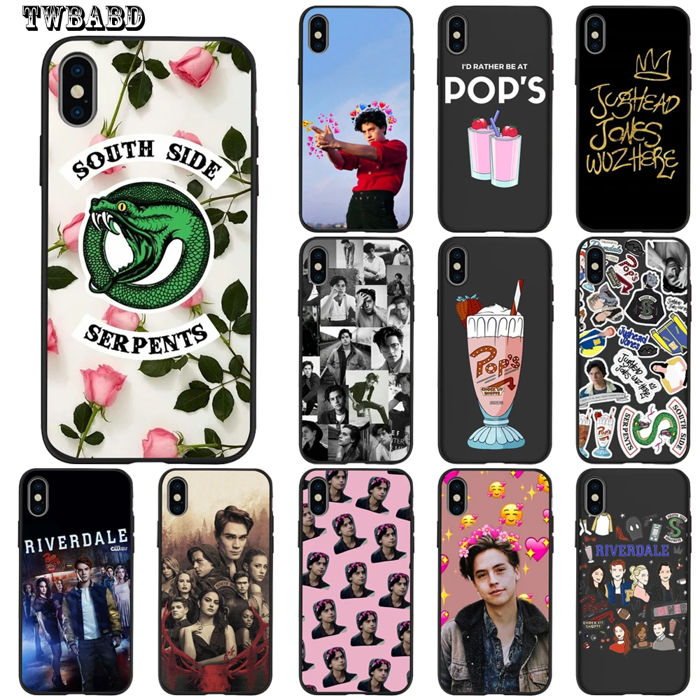 TV Americana Riverdale Jughead Jones Soft Silicone Case For Cover iPhone X XR XS MAX 5 5S SE 6 6S Plus 7 7Plus 8 Etui | Мобильные