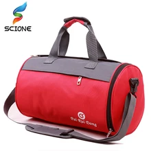 Горячая профессиональная спортивная сумка для фитнеса Водонепроницаемая спортивная сумка из полиэстера для мужчин/женщин спортивная сумка для путешествий рюкзак с обувью для хранения