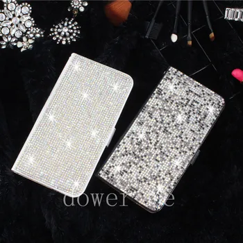 

Luxury Leather Case For Samsung Galaxy Note 10 9 8 S20 Ultra S10E/9/8 Plus Fashion Full Bling Colorful Diamond Wallet Flip Cover
