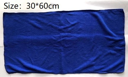 Горячая Распродажа, полотенце из микрофибры 30X30 см и 30X60 см, быстросохнущее полотенце, впитывающее чистящее средство для автомобиля - Цвет: 30X60CM