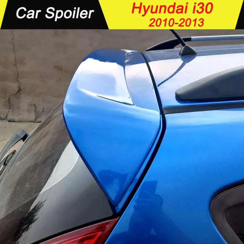 

For Hyundai i30 2010 2011 2012 2013 high quality abs plastic car tail wing decoration rear trunk spoiler for hyundai i30 2010