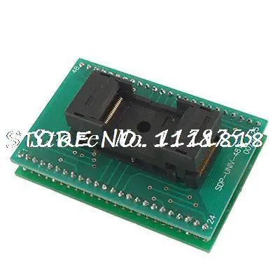 ФОТО Double Row TSOP 48 to DIP 48 Pin IC Test Socket Adapter Programmer