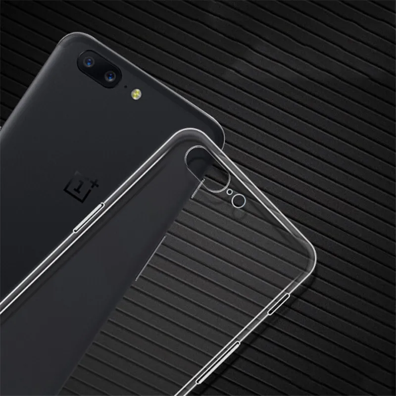 

Ultra Slim TPU Gel Felixble Protective Case Cover Skin For One plus 5 Five OnePlus 5 OnePlus5 1 Plue 5 A5000 Clear Soft case